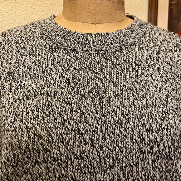 H&M Divided Marble Pullover Crew Neck Sweater Size L - Picture 3 of 11